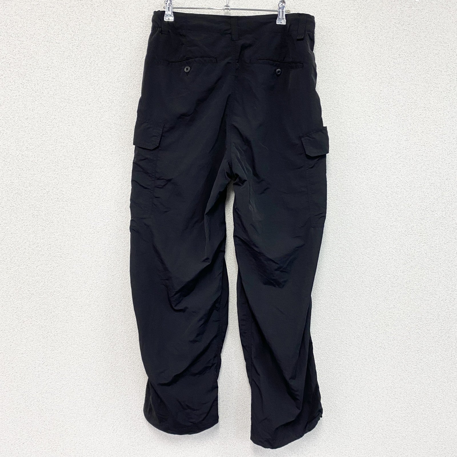 WORKMAN　ワークマン　コールドウェザーミリタリーカーゴパンツ　ナイロンパンツ　黒　ブラック　Lサイズ