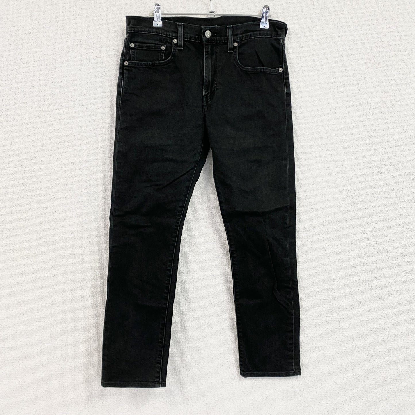 Levi’s　リーバイス　502　ブラックデニムパンツ/ジーンズ　黒　ブラック　31サイズ