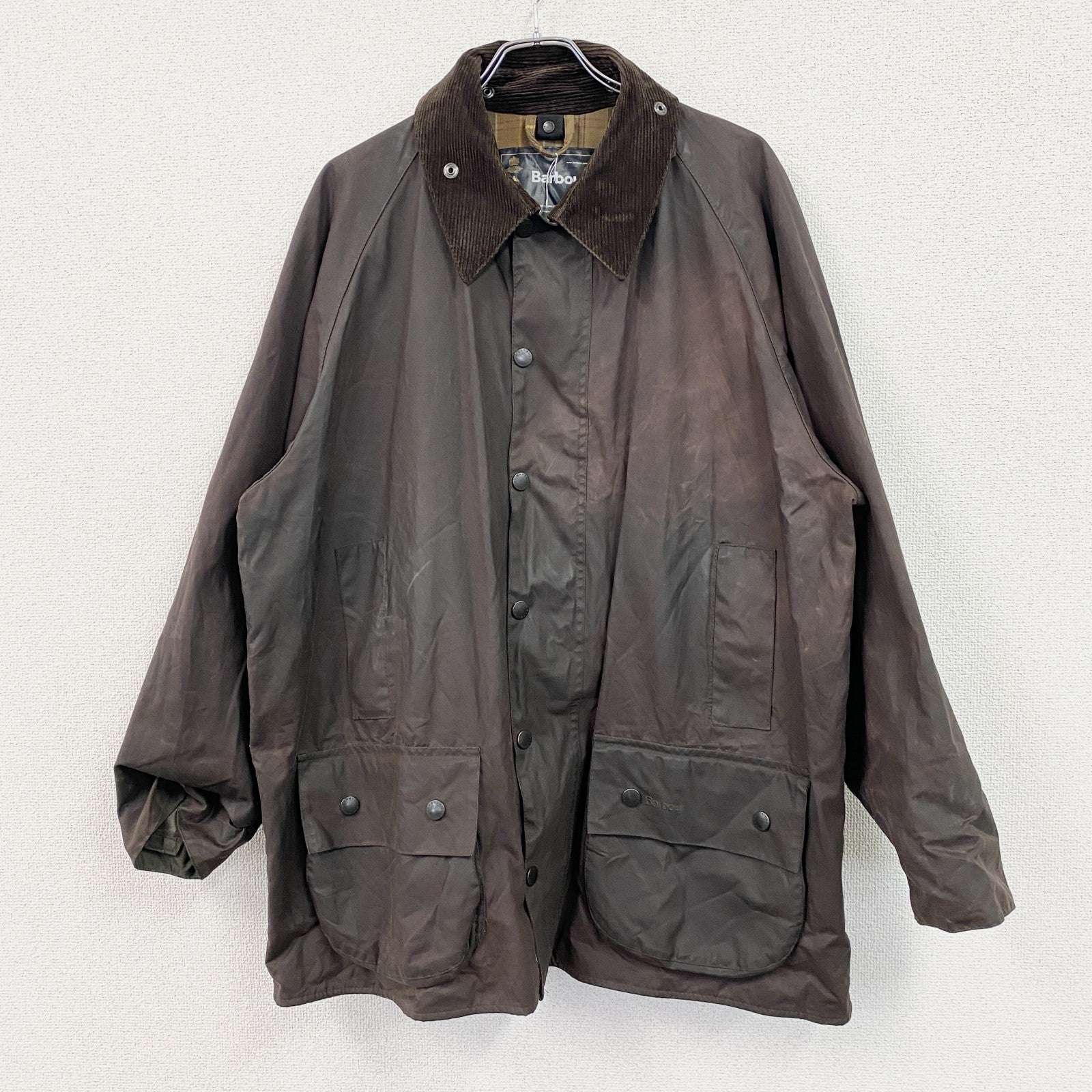 Barbour　バブアー　BEAUFORT　ビューフォート　オイルドコート　オイルドジャケット　焦げ茶　C48サイズ
