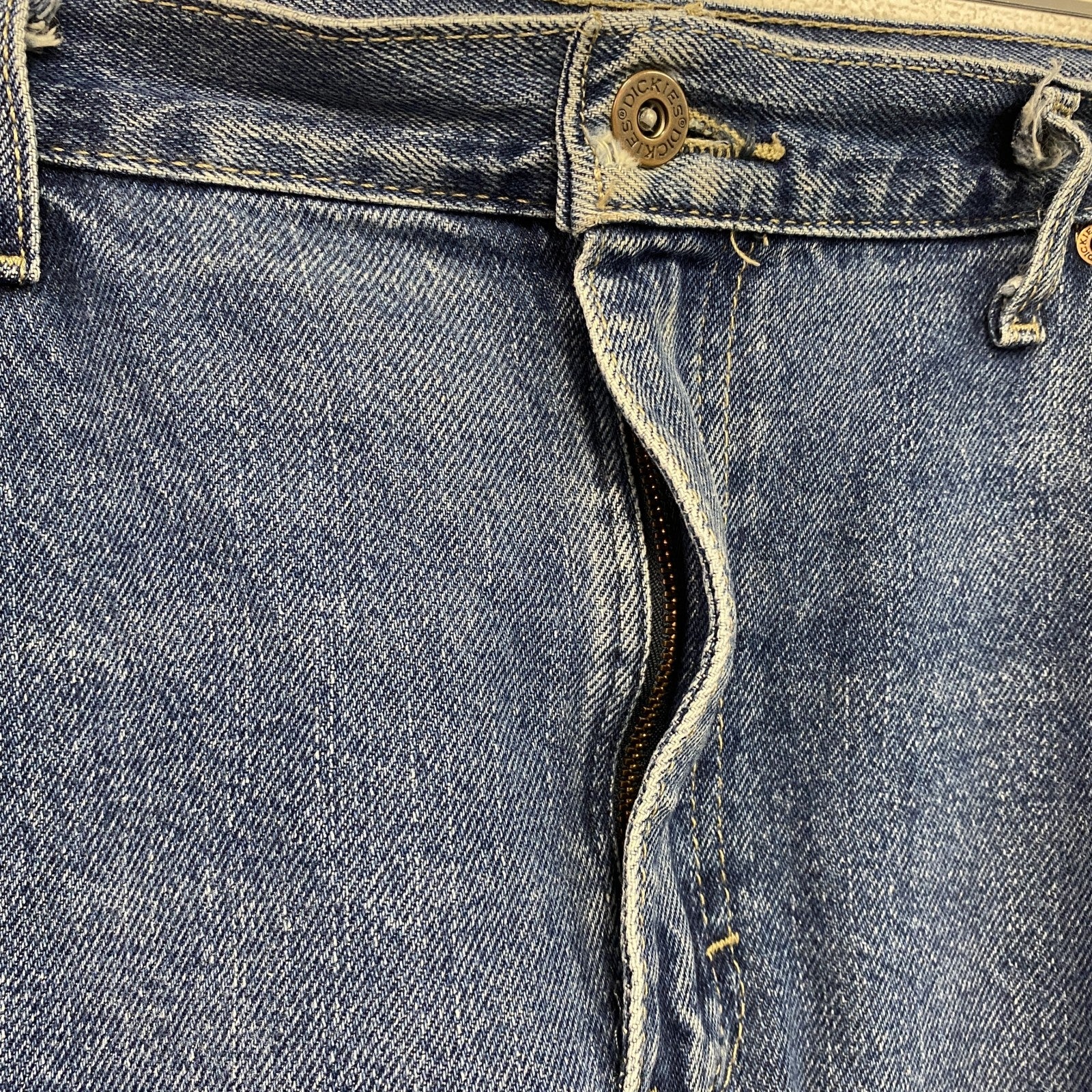 Dickies　ディッキーズ　デニムパンツジーンズ　ジップフライ　インディゴ　W34サイズ