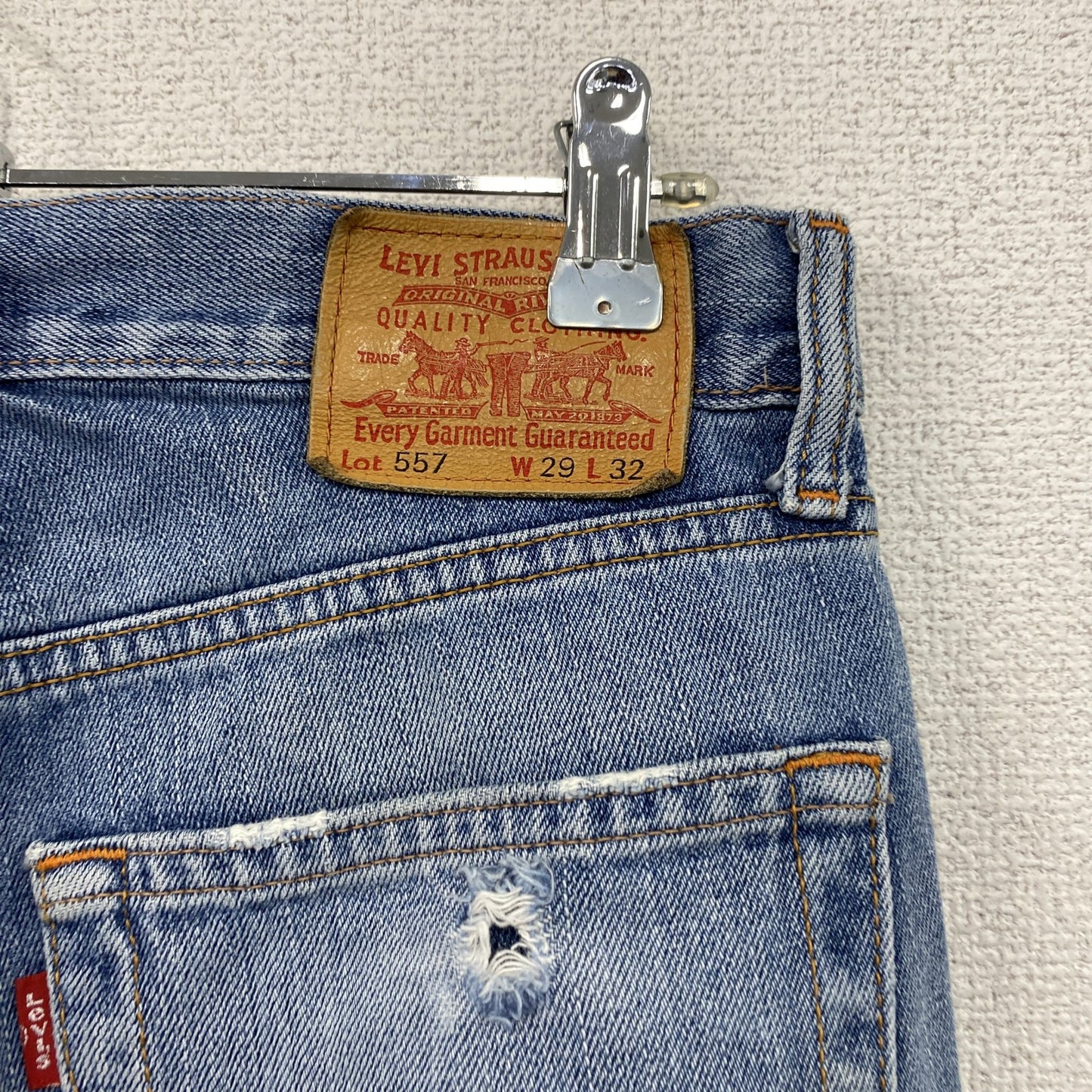 Levi's　リーバイス　557　デニムパンツ/ジーンズ　ジップフライ　インディゴ　Ｗ29サイズ