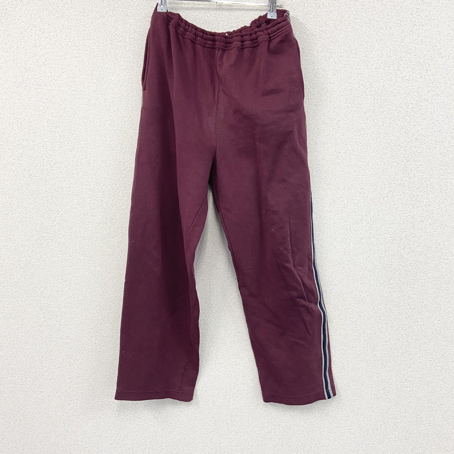 00s～　UNIQLO　ユニクロ　スウェットパンツ　イージーパンツ　ヴィンテージ　ワインレッド　Lサイズ
