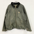 Carhartt　カーハート　フルスイングアームストロングジャケット　ダックワークジャケットカーキ　XLサイズ
