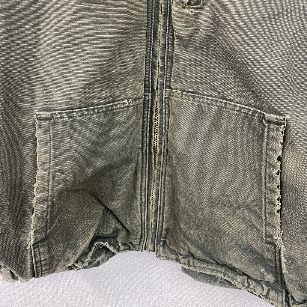 Carhartt　カーハート　フルスイングアームストロングジャケット　ダックワークジャケットカーキ　XLサイズ