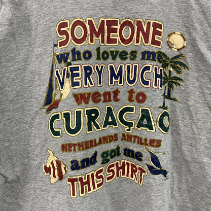 BEST T’s　半袖プリントTシャツ　灰色　グレー