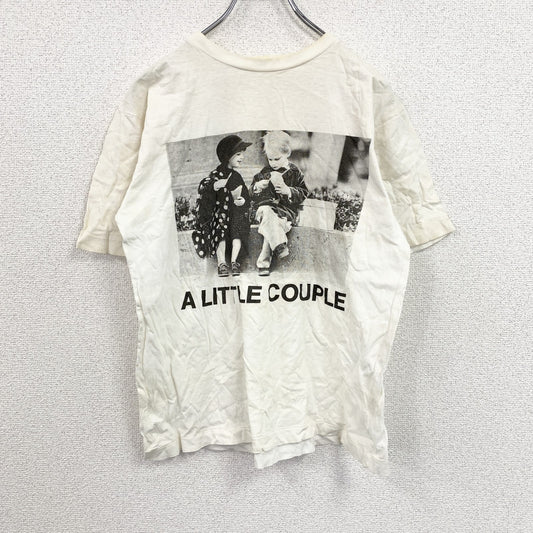 80s～　Kim Anderson　半袖プリントTシャツ　シングルステッチ　ヴィンテージ　白　ホワイト　