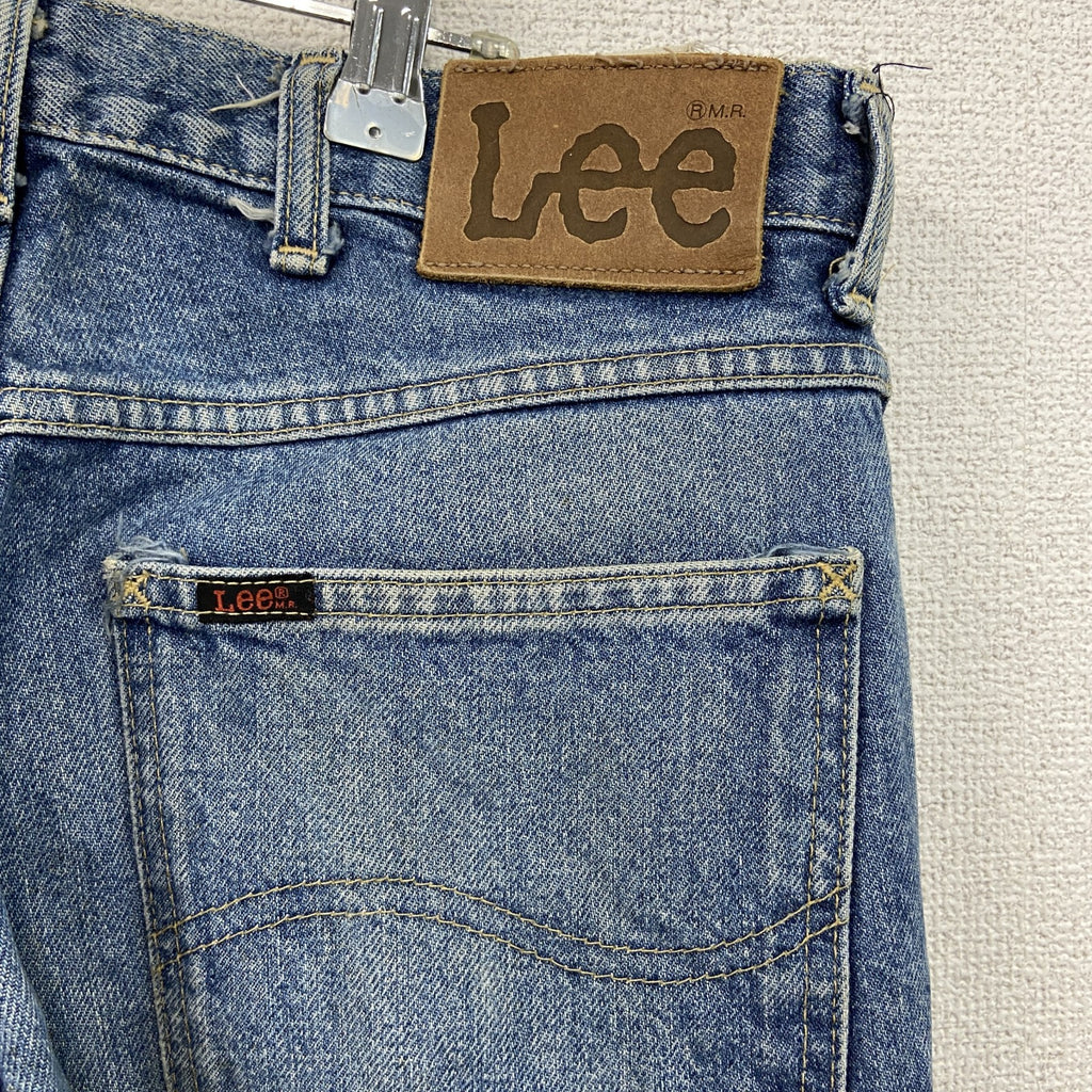 Lee　リー　デニムパンツ/ジーンズ　ジップフライ　縦落ち　インディゴ　W34サイズ