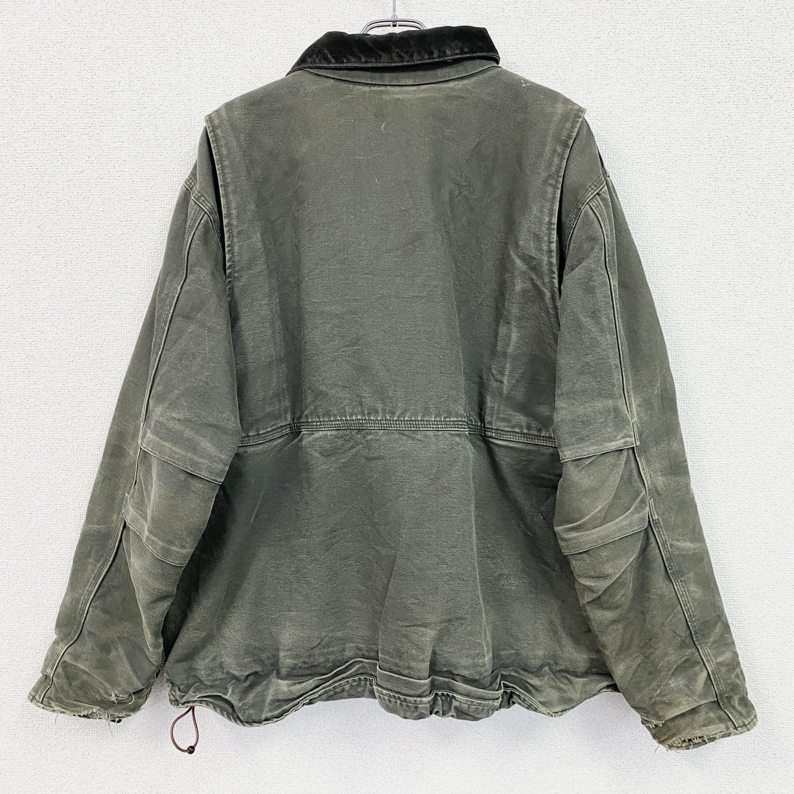 Carhartt　カーハート　フルスイングアームストロングジャケット　ダックワークジャケットカーキ　XLサイズ