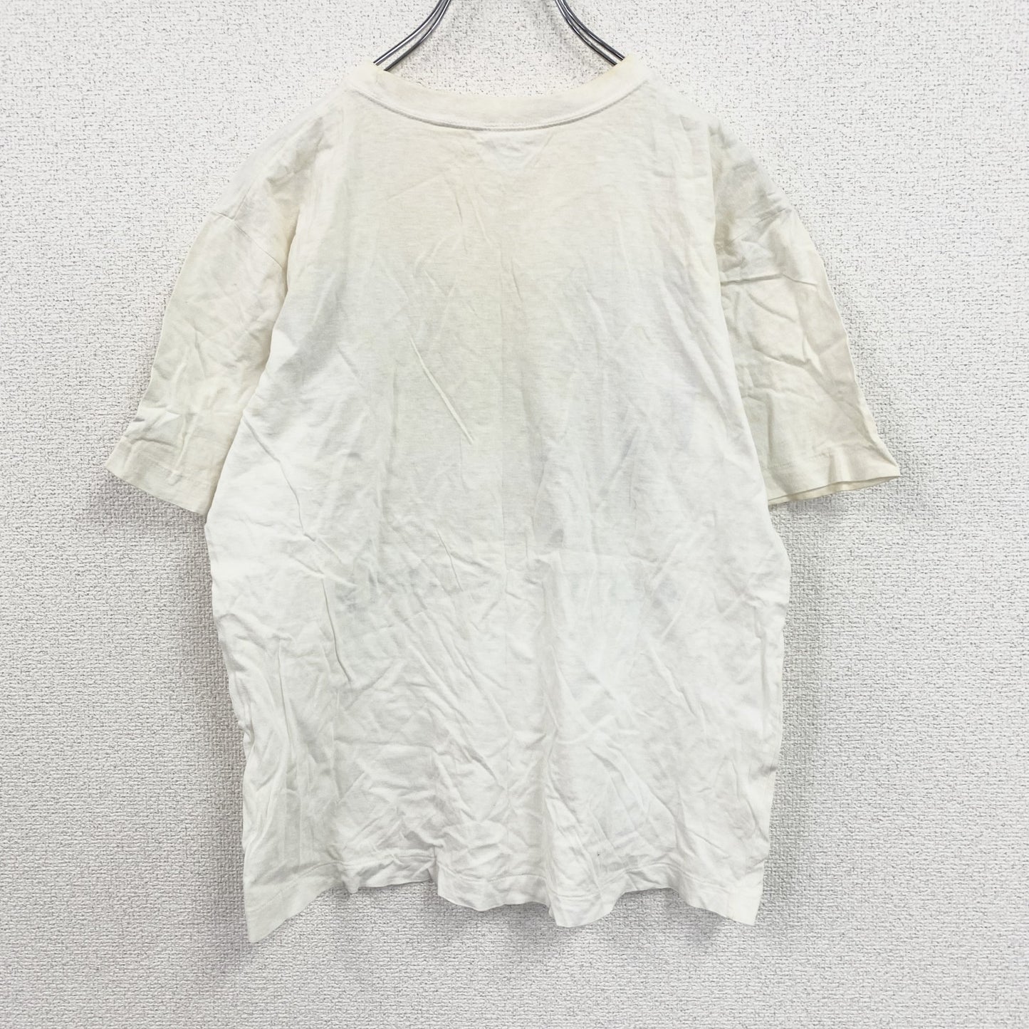 80s～　Kim Anderson　半袖プリントTシャツ　シングルステッチ　ヴィンテージ　白　ホワイト　