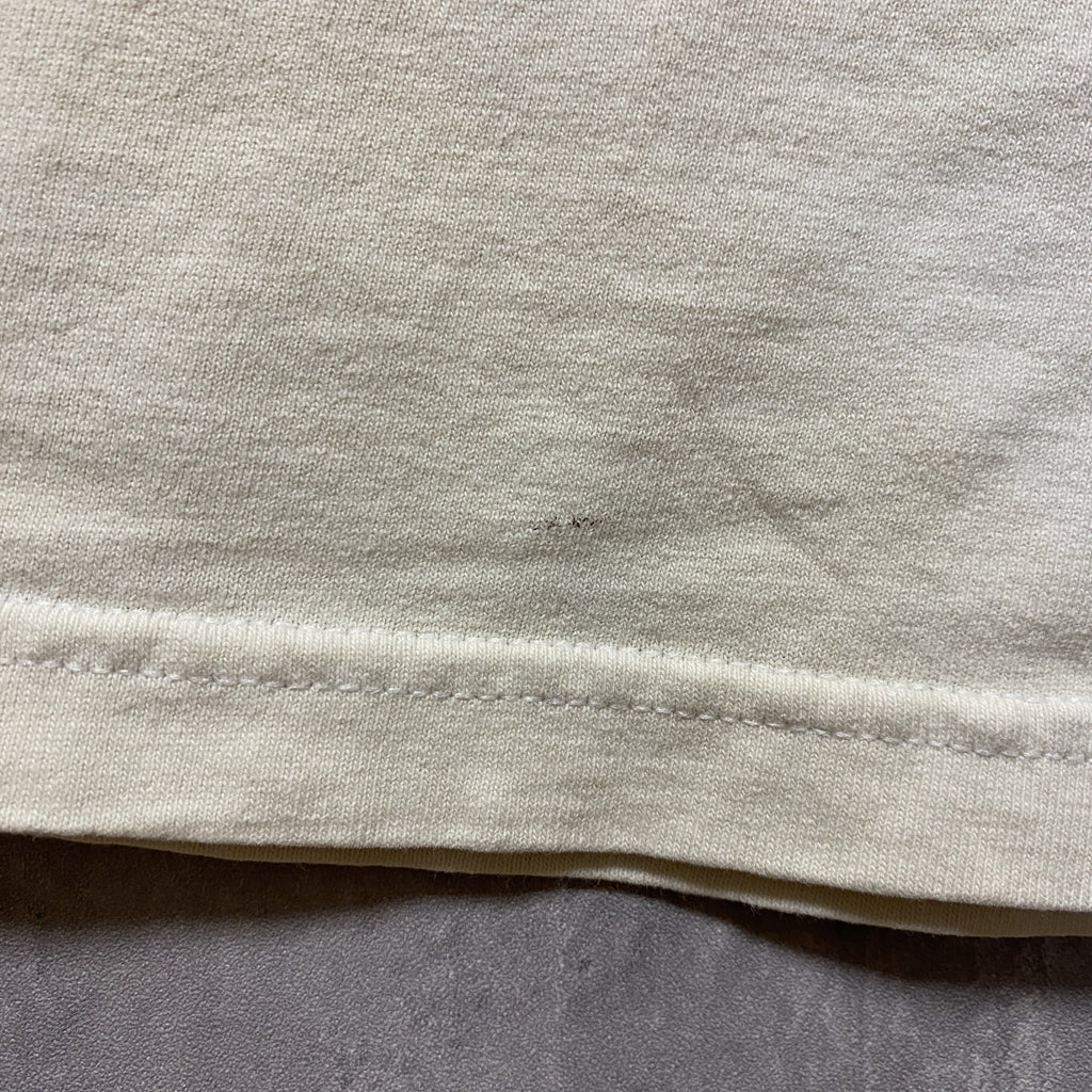古着 used　YAZBEK　半袖プリントデザインTシャツ　ホワイト　メキシコ製　NFC　シカゴ　フットボール　レトロ　Lサイズ