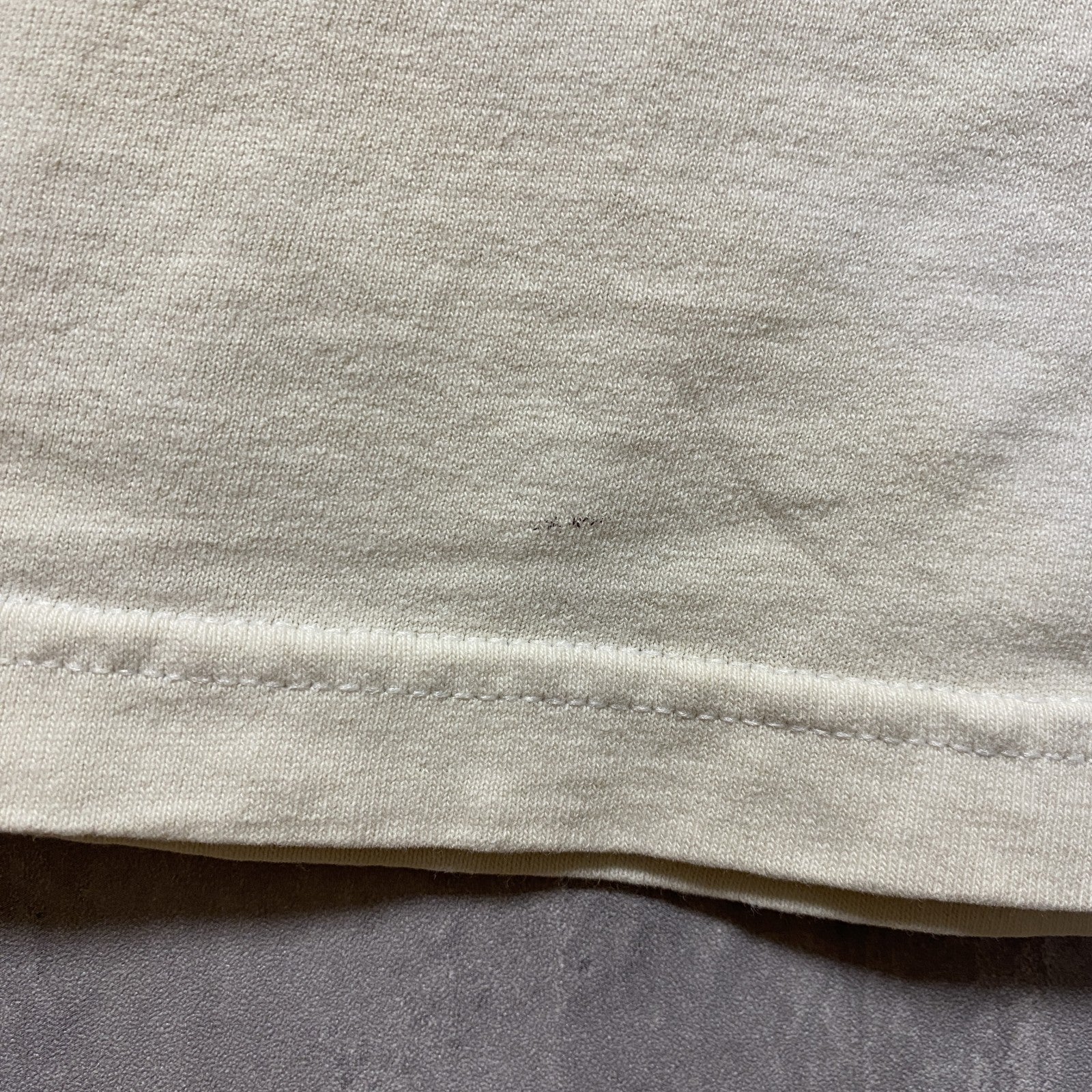 古着 used　YAZBEK　半袖プリントデザインTシャツ　ホワイト　メキシコ製　NFC　シカゴ　フットボール　レトロ　Lサイズ