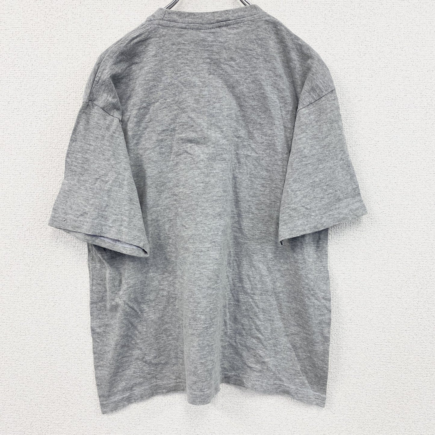 BEST T’s　半袖プリントTシャツ　灰色　グレー