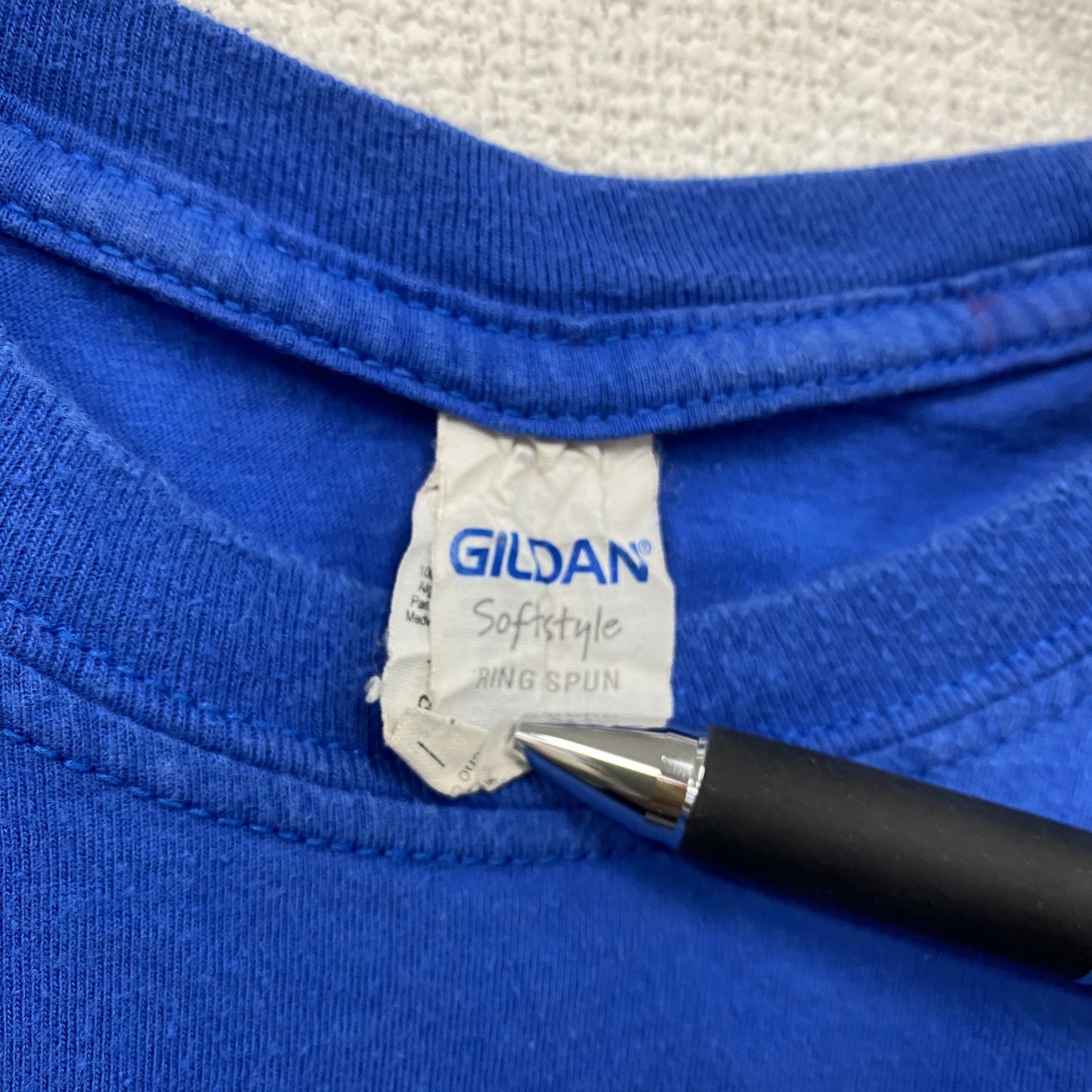 GILDAN　Cookie Monster　クッキーモンスター　半袖Tシャツ　ユーロ　青　ブルー　Lサイズ