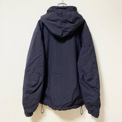 古着 used　Eddie Bauer エディーバウアー　長袖マウンテンジャケット　ナイロン　ブルゾン　ネイビー　XLサイズ