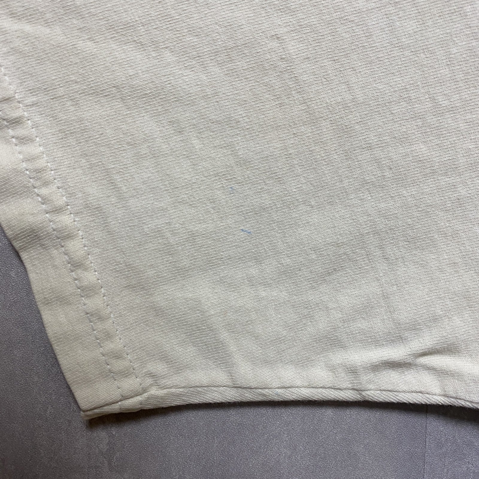 古着 used　YAZBEK　半袖プリントデザインTシャツ　ホワイト　メキシコ製　NFC　シカゴ　フットボール　レトロ　Lサイズ