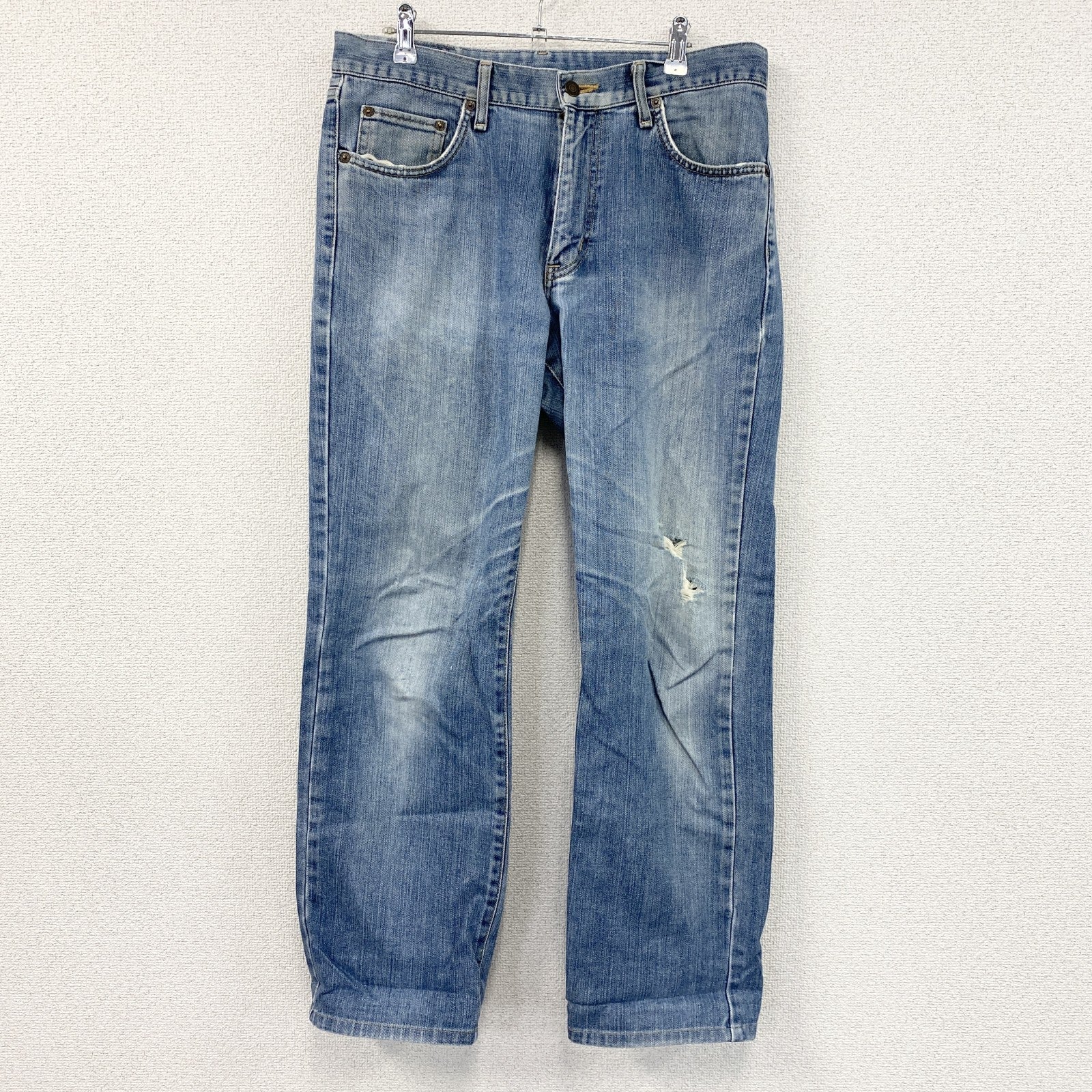 EDWIN　エドウィン　403　デニムパンツ/ジーンズ　ジップフライ　インディゴ　Ｗ33サイズ