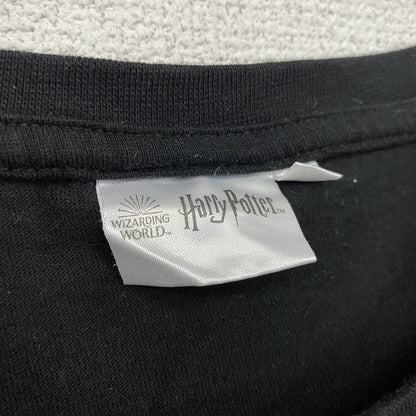 Harry Potter　ハリーポッター　スリザリン　半袖プリントTシャツ　黒　ブラック　XLサイズ