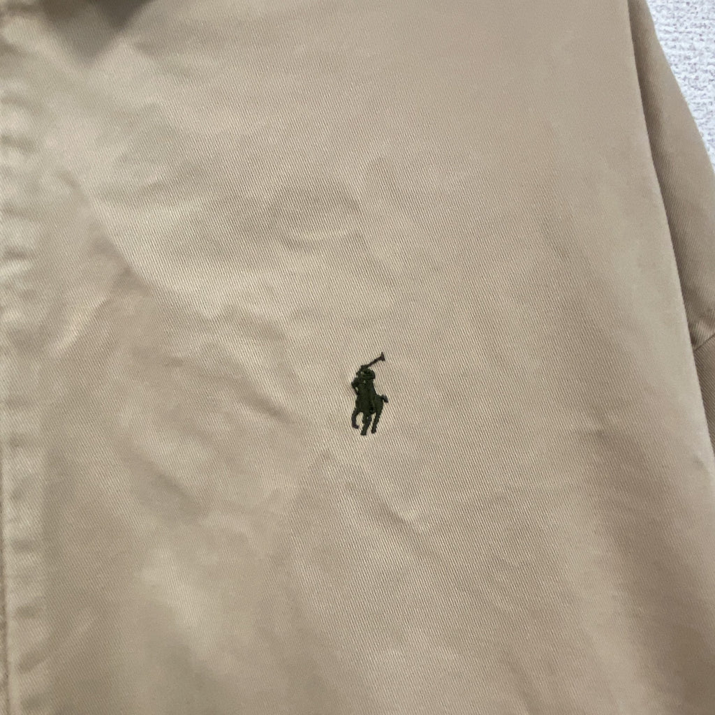 90s　Polo by Ralph Lauren　ポロラルフローレン　ブルゾン/スイングトップ　ベージュ　XXLサイズ