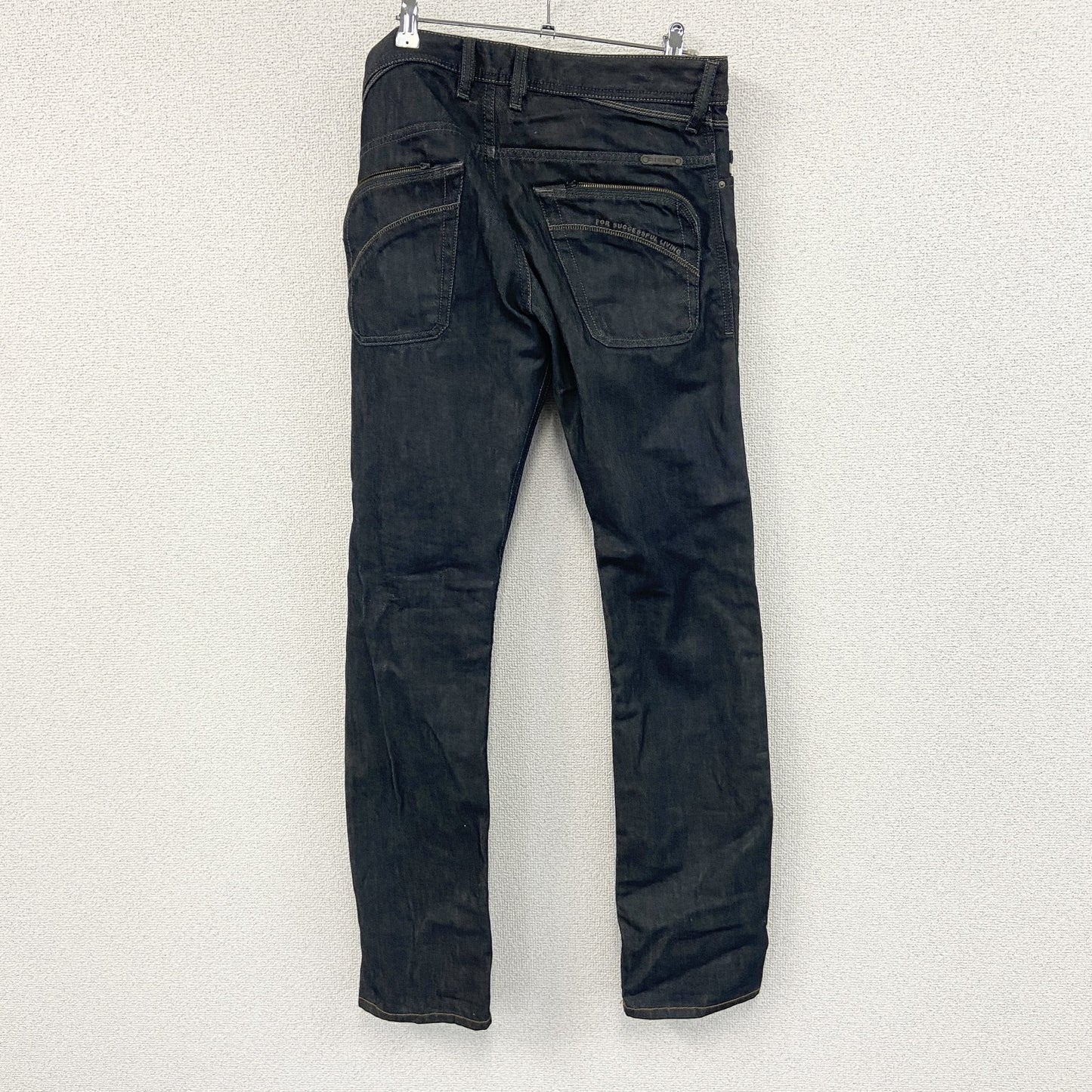 DIESEL POIAK　ディーゼル　デニムパンツ　ジップフライ　スリムテーパード　インディゴ　W28