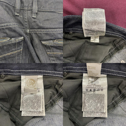 DIESEL POIAK　ディーゼル　デニムパンツ　ジップフライ　スリムテーパード　インディゴ　W28