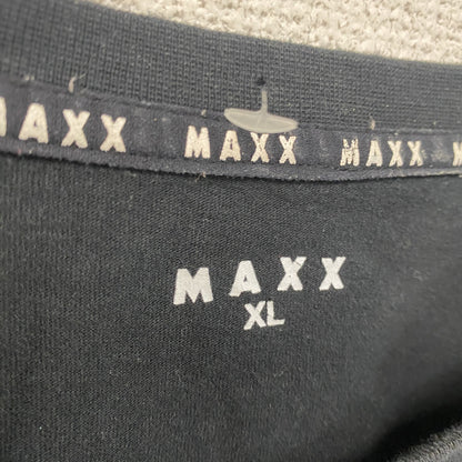 MAXX　長袖Tシャツ/ロンT　黒　ブラック　XLサイズ