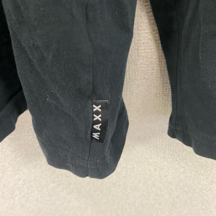 MAXX　長袖Tシャツ/ロンT　黒　ブラック　XLサイズ