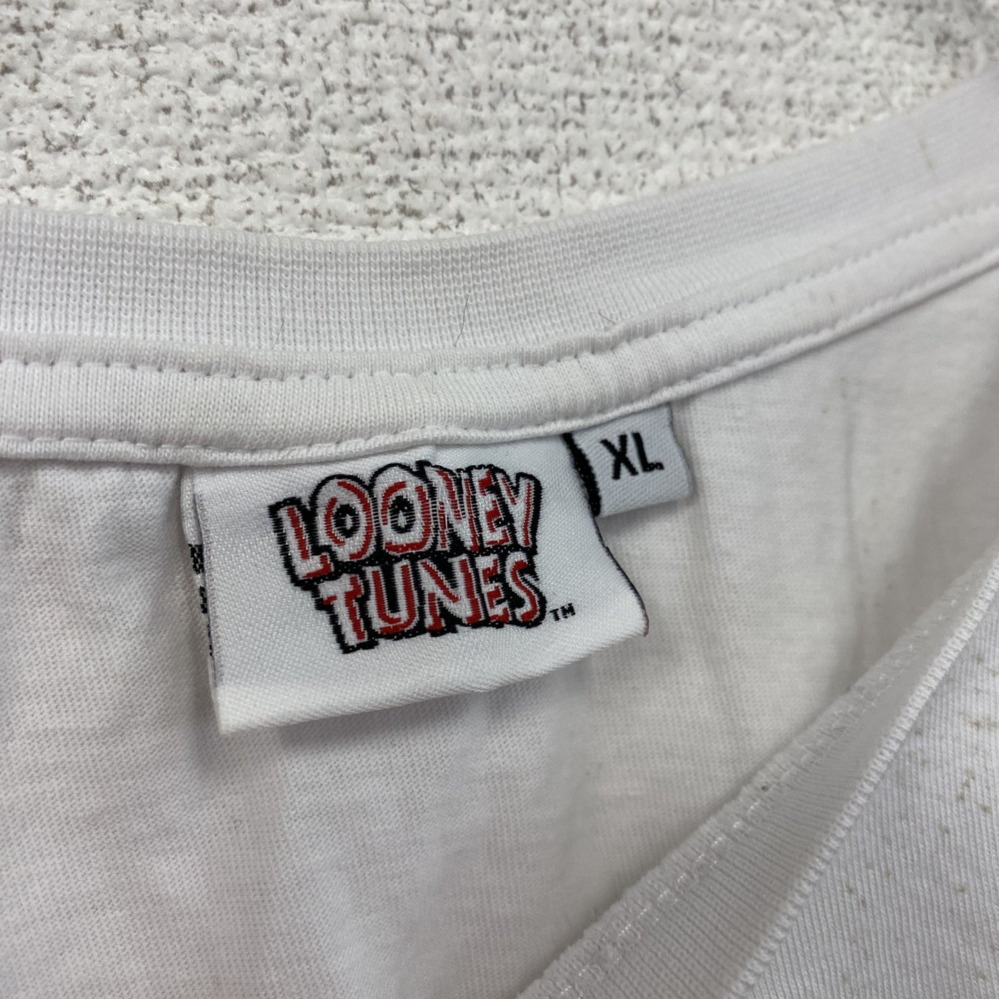 LOONEY TUNES　半袖プリントTシャツ　白　ホワイト　XLサイズ