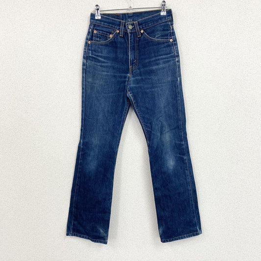 ～90s　Levi’s　リーバイス　517　デニムパンツ/ジーンズ　ブーツカット　ヒゲ　インディゴ　W27サイズ