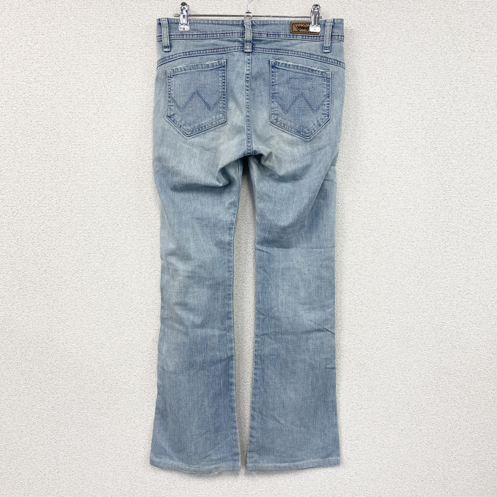Wrangler　ラングラー　フレアデニムパンツ/ジーンズ　ジップフライ　インディゴ　28サイズ