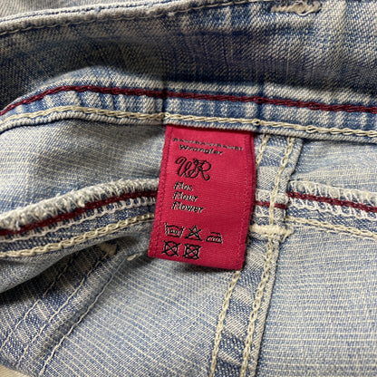 Wrangler　ラングラー　フレアデニムパンツ/ジーンズ　ジップフライ　インディゴ　28サイズ