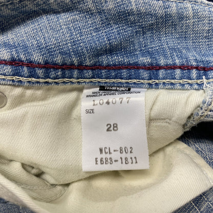 Wrangler　ラングラー　フレアデニムパンツ/ジーンズ　ジップフライ　インディゴ　28サイズ