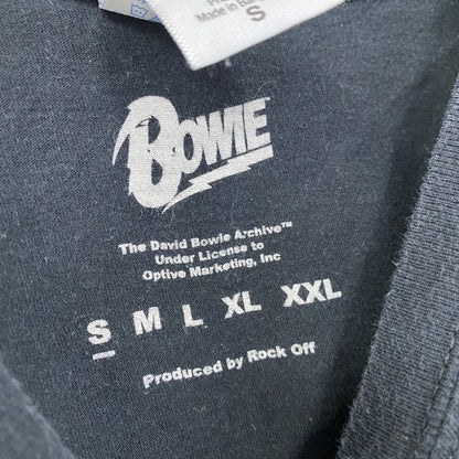 GILDAN　ギルダン　Bowie　半袖プリントTシャツ　黒　ブラック　Sサイズ