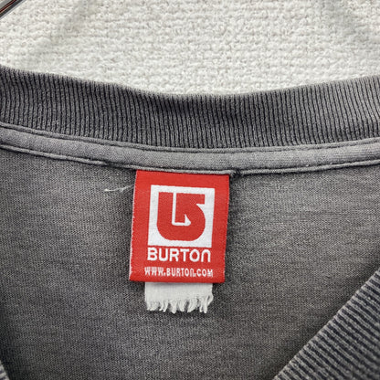 Burton　バートン　半袖プリントTシャツ　フェード　黒　ブラック