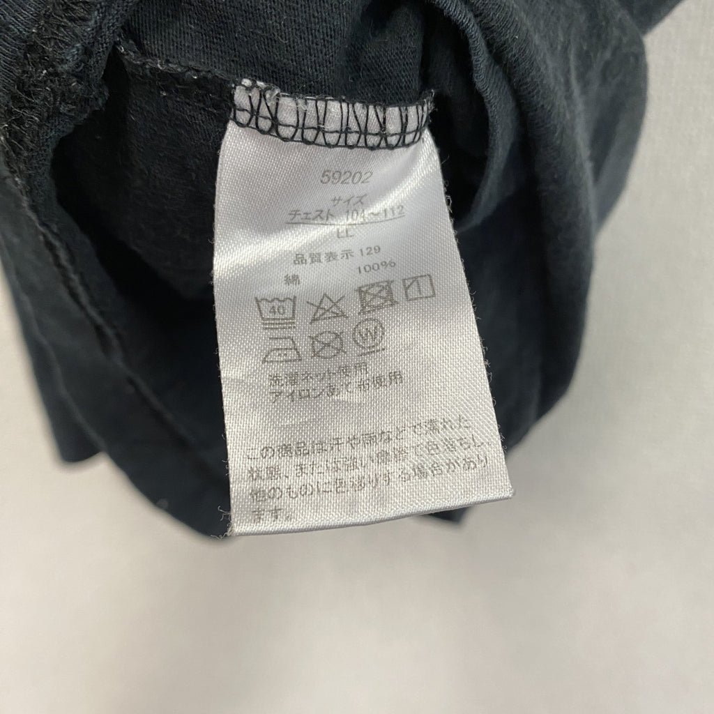 BIOHAZARD　バイオハザード　アンブレラ社　半袖プリントTシャツ　ムービーT　黒　ブラック　LLサイズ　