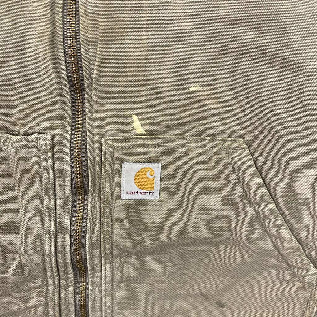 Carhartt　カーハート　ダックベスト　裏ボア　ボアライナー　ベージュ　XLサイズ