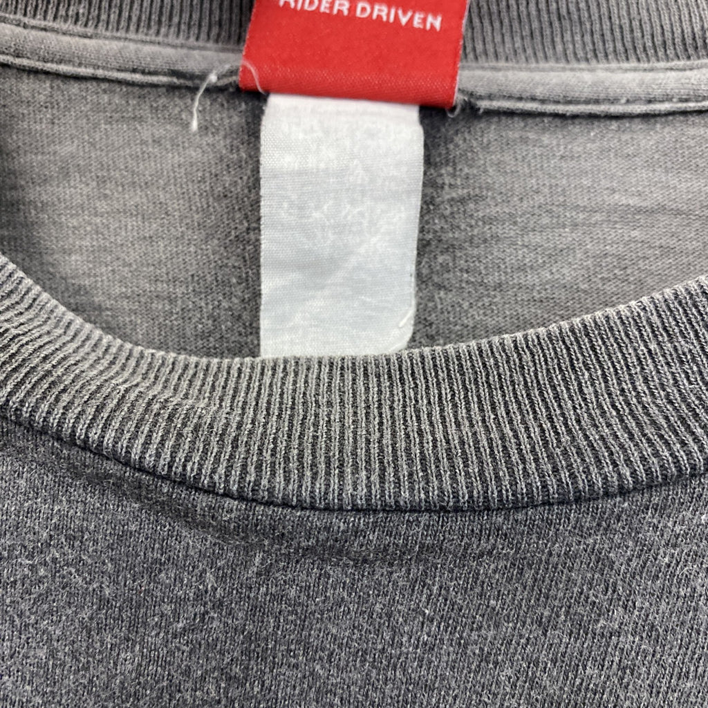 Burton　バートン　半袖プリントTシャツ　フェード　黒　ブラック