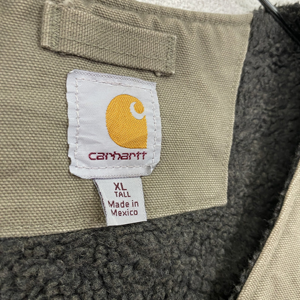Carhartt　カーハート　ダックベスト　裏ボア　ボアライナー　ベージュ　XLサイズ
