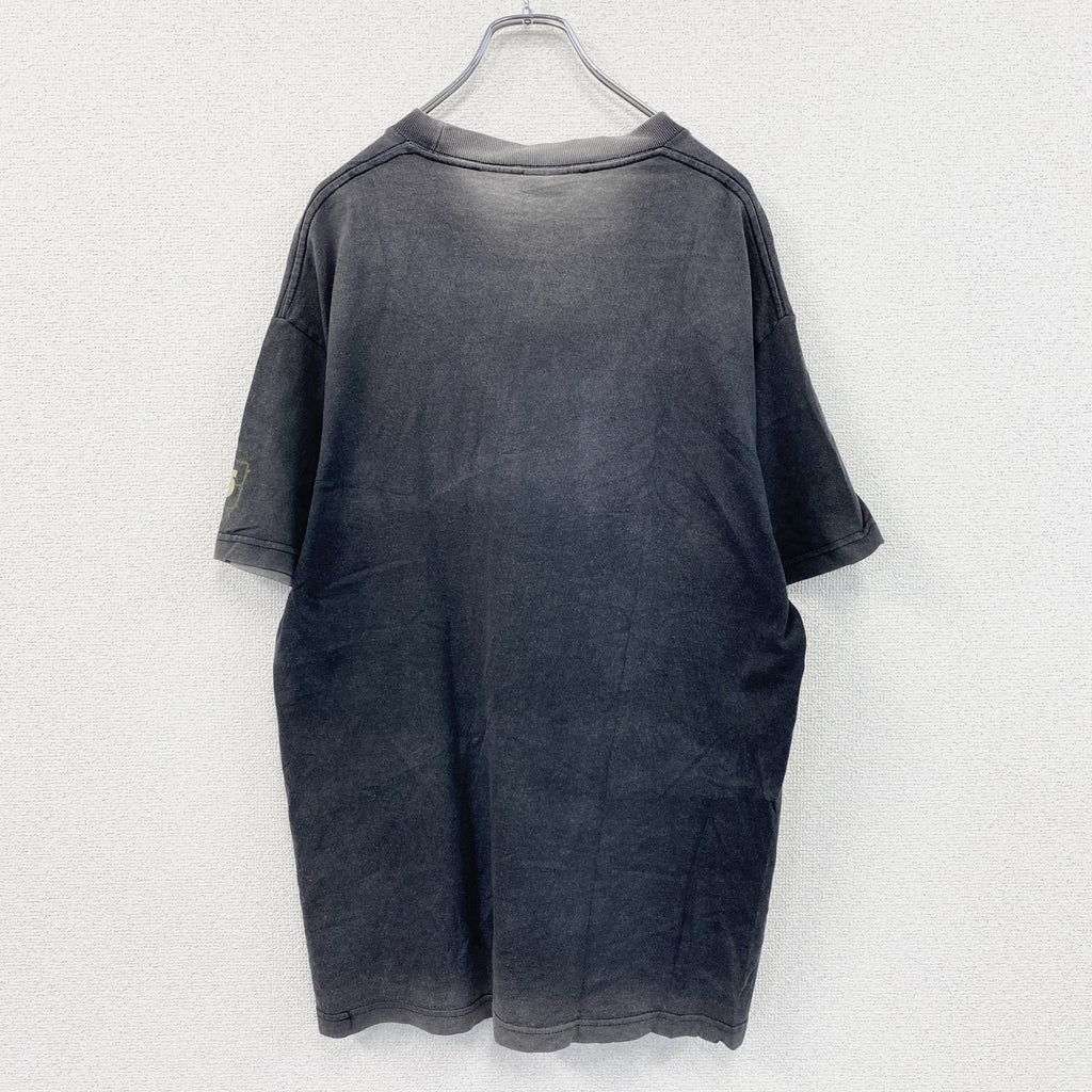 Burton　バートン　半袖プリントTシャツ　フェード　黒　ブラック
