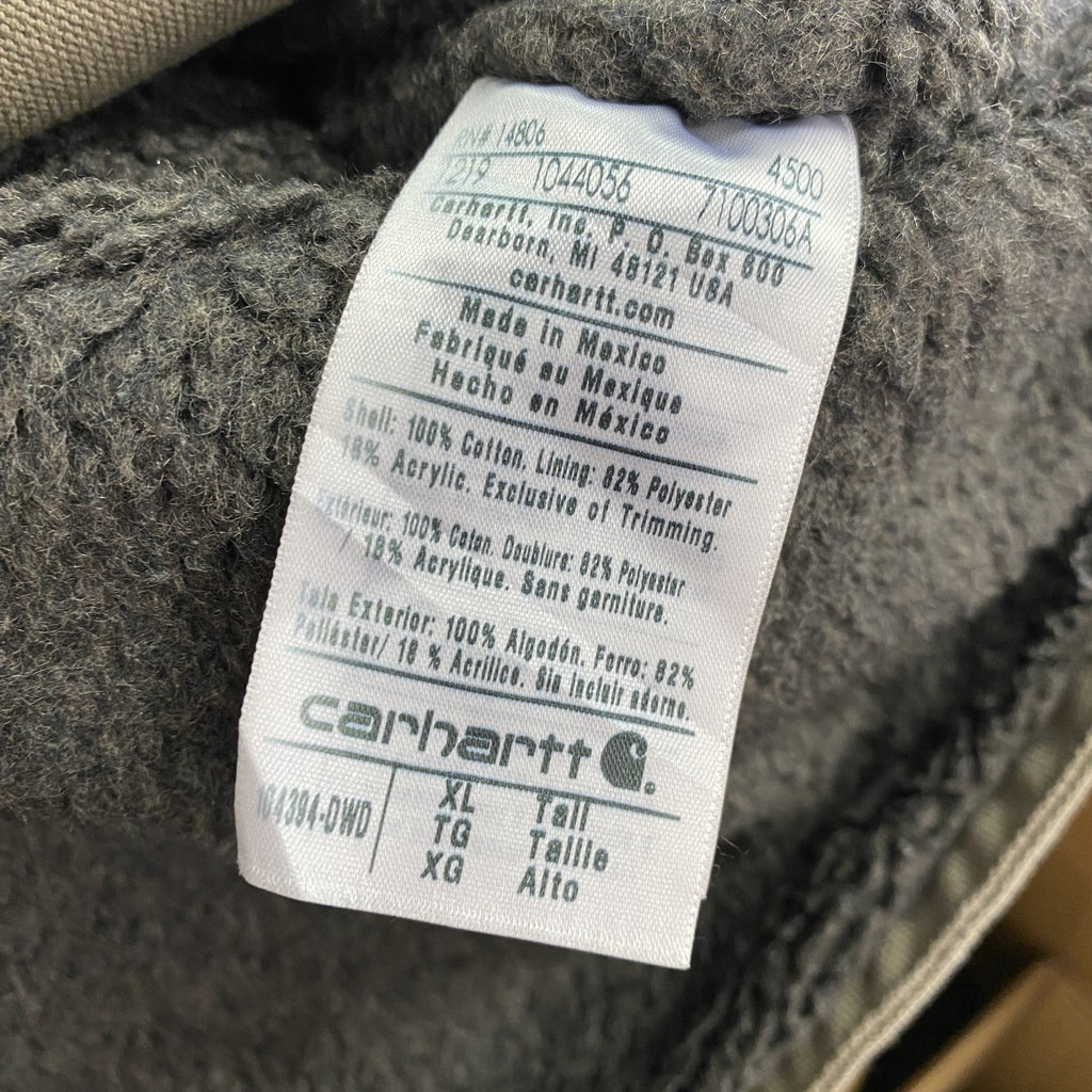 Carhartt　カーハート　ダックベスト　裏ボア　ボアライナー　ベージュ　XLサイズ