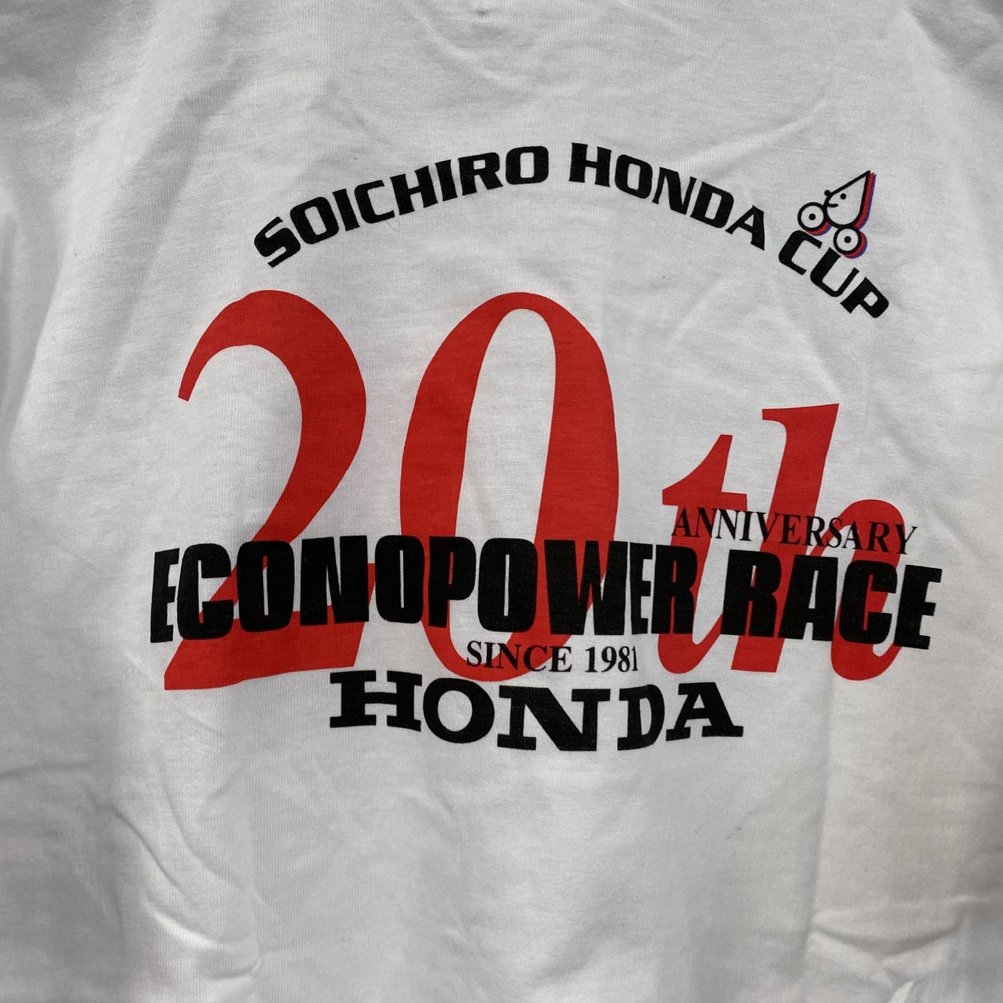00s　HONDA　ホンダ　半袖Tシャツ　企業ロゴ　ヴィンテージ　白　ホワイト　LLサイズ