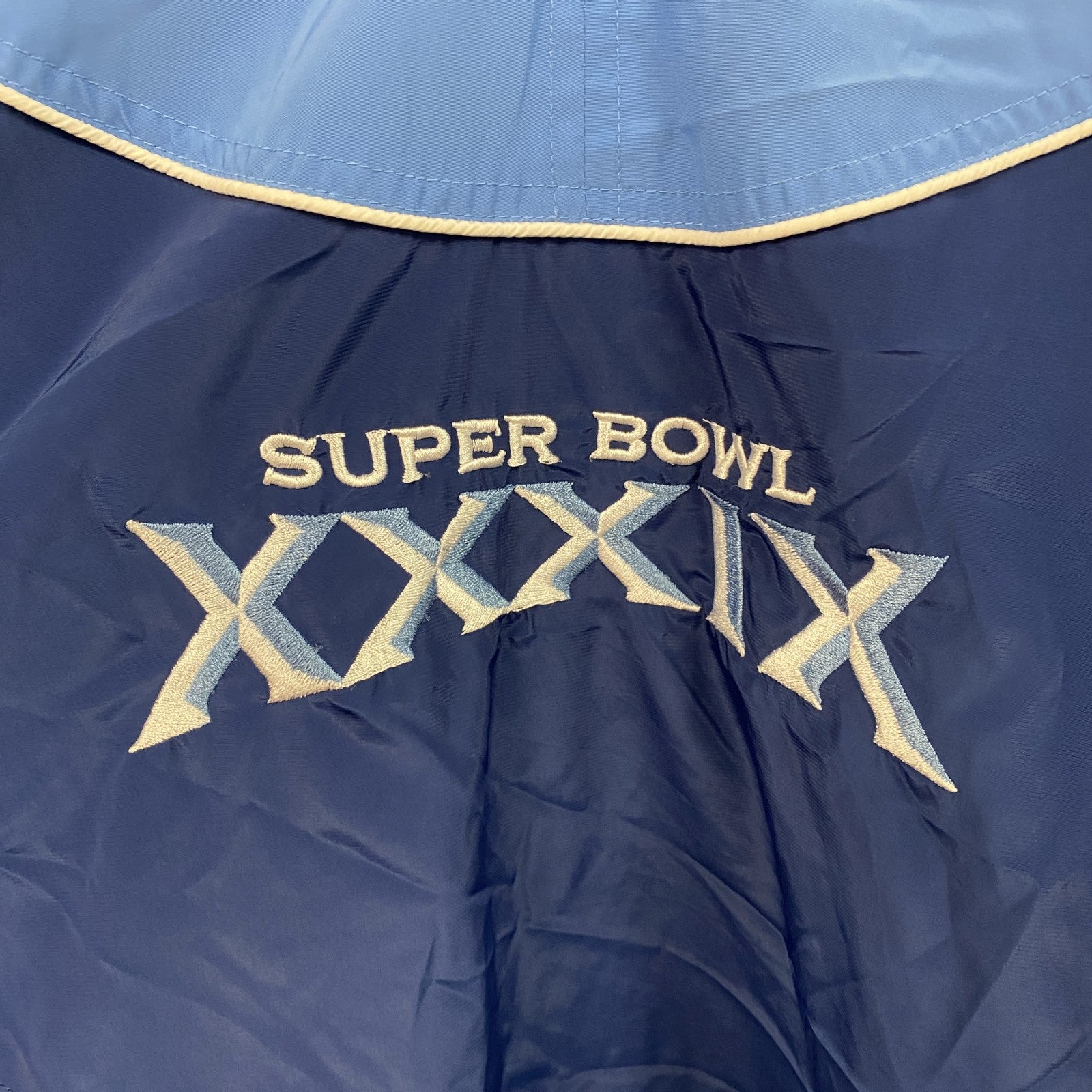 90s～　Reebok　リーボック　NFL　プルオーバージャケット　ヴィンテージ　紺　ネイビー　XLサイズ