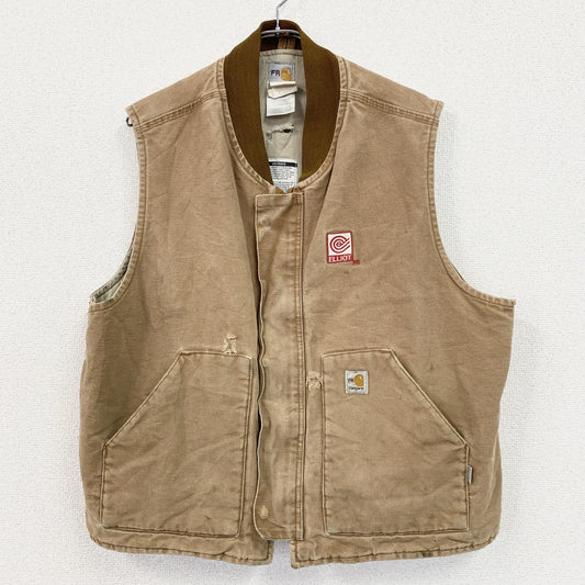 Carhartt　カーハート　FR　ダックベスト　ブラウンダック　ブラウン　2XLサイズ