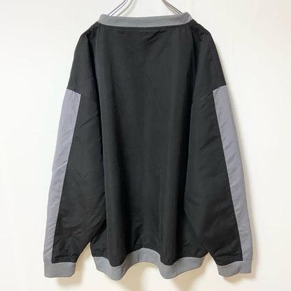 古着 used　KNIGHTS APPAREL　長袖カレッジ刺繍ナイロンプルオーバー　パデュー大学　ビッグシルエット　XLサイズ
