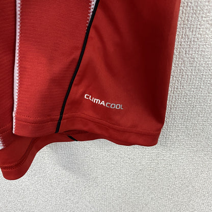 adidas　アディダス　バイエルンミュンヘン　ユニフォーム　ゲームシャツ　赤　レッド　白　ホワイト　Mサイズ