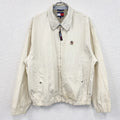 TOOMY HILFIGER　トミーヒルフィガー　フルジップブルゾン　白　ホワイト　Lサイズ