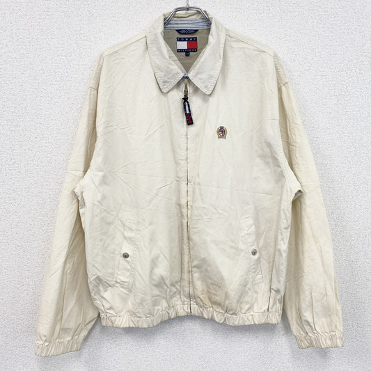 TOOMY HILFIGER　トミーヒルフィガー　フルジップブルゾン　白　ホワイト　Lサイズ