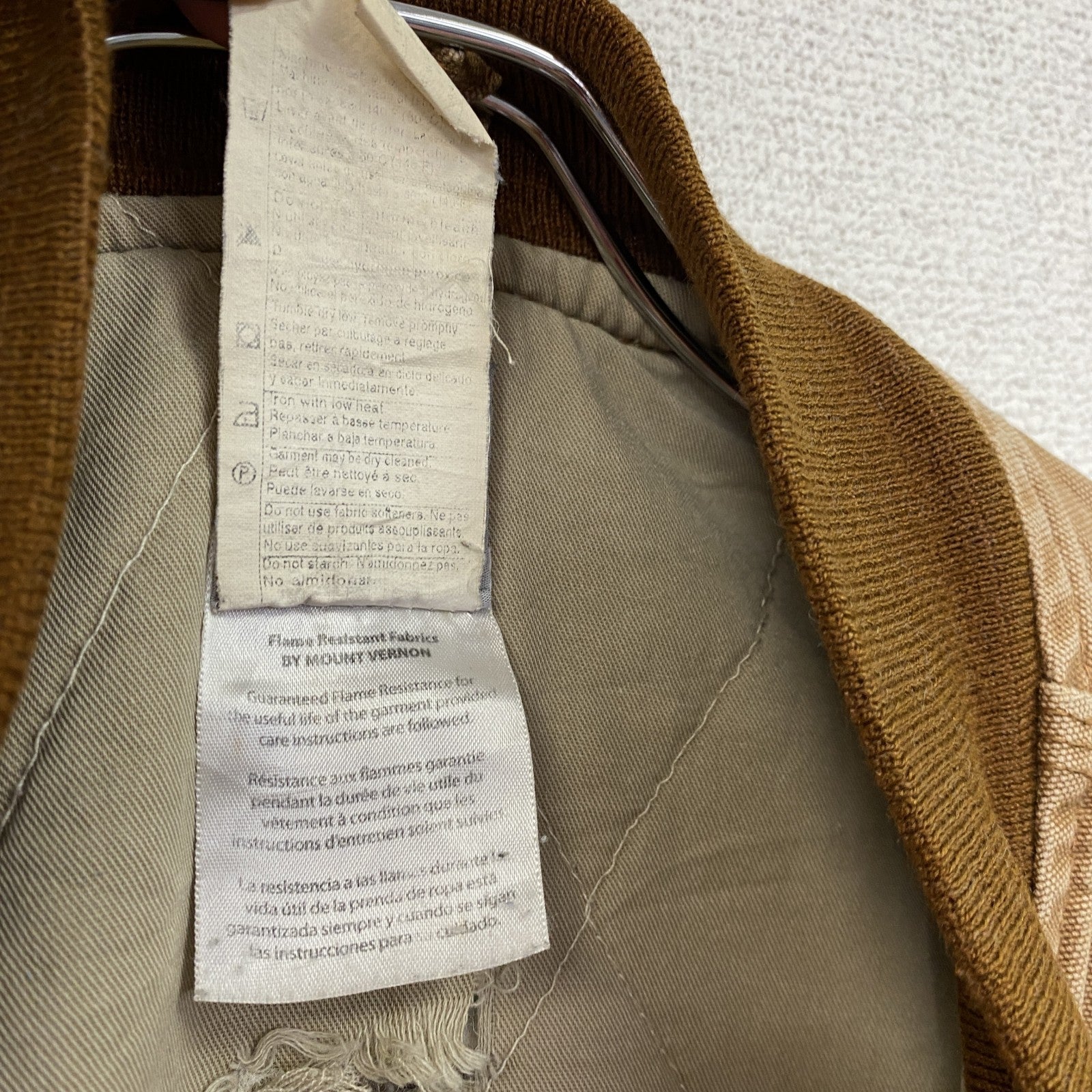 Carhartt　カーハート　FR　ダックベスト　ブラウンダック　ブラウン　2XLサイズ