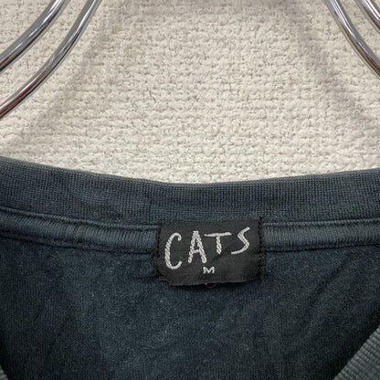 劇団四季　CATS　キャッツ　半袖プリントTシャツ　黒　ブラック　Mサイズ