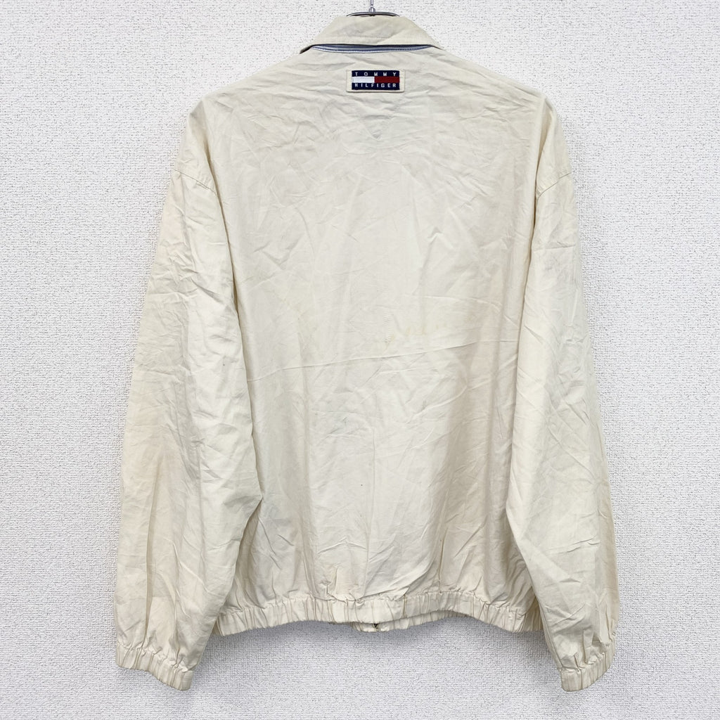 TOOMY HILFIGER　トミーヒルフィガー　フルジップブルゾン　白　ホワイト　Lサイズ