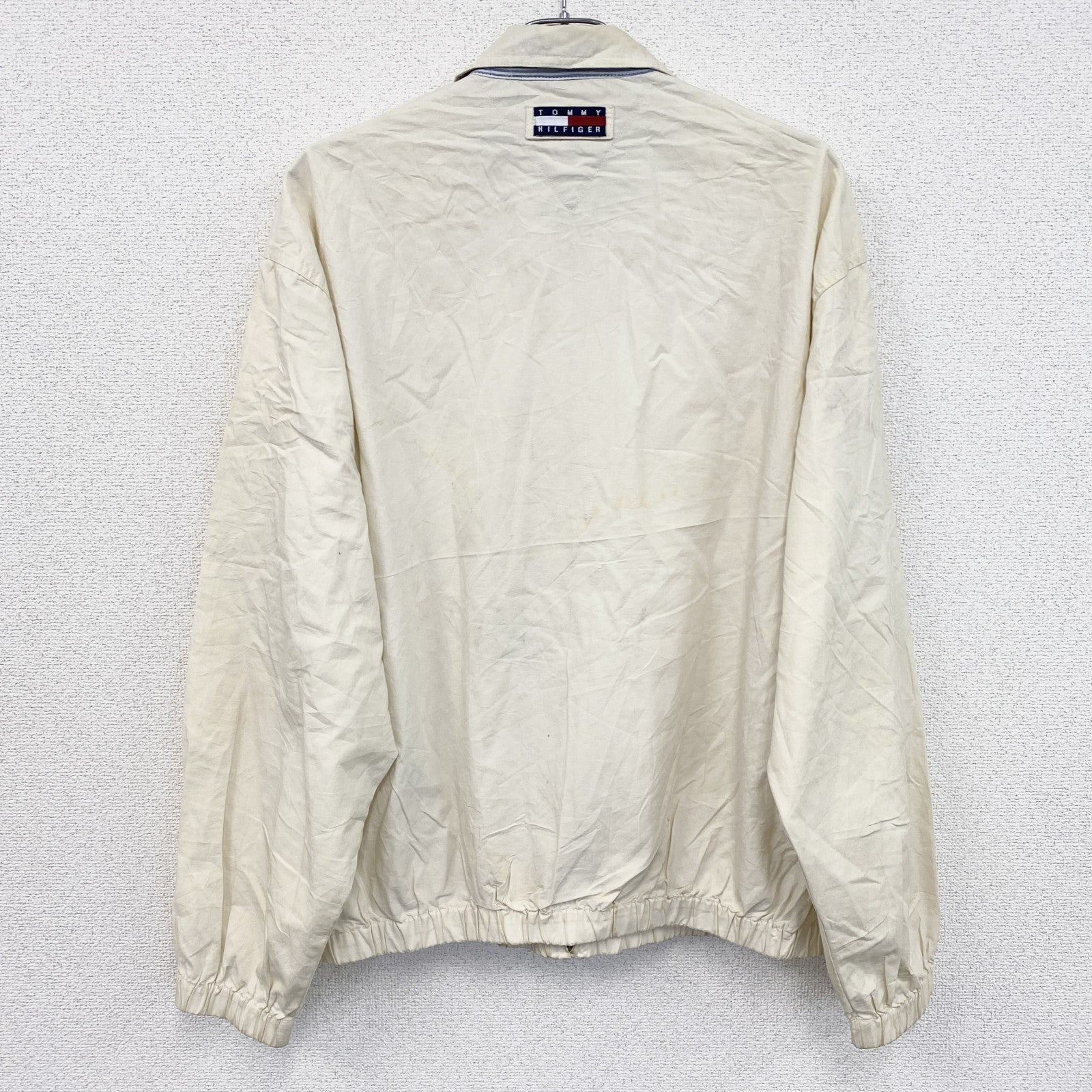 TOOMY HILFIGER　トミーヒルフィガー　フルジップブルゾン　白　ホワイト　Lサイズ